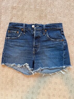 Levi’s 501 size 0 shorts - Dark Blue